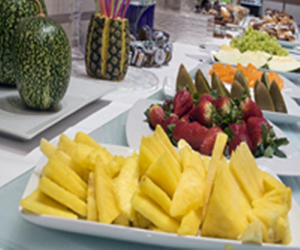 Gran Hotel Lakua Vitoria-Gasteiz Eksteriør billede Pineapple